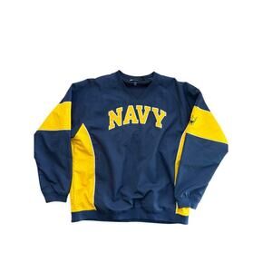 Vintage Gear Men's Blue US Navy military Size XL